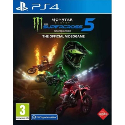 Monster Energy Supercross - The Official Videogame 5 [PS4, английская версия]